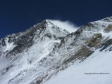 Everest south summit as seen from the Geneva Spur