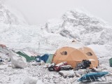 Domo The North Face en el Campamento base