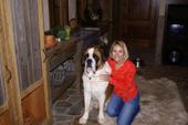 Care with Truman (Will's lovable St. Bernard)