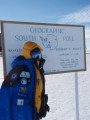 Barbara Hillary at the South Pole