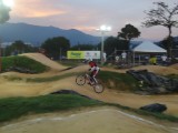 Final de BMX de niños en Medellín