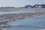 Lagunas sobre el glaciar Christian 4