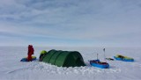 Our camp tonight, 176 km from the pole.­
