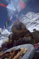 41 Ceremonia antes de subir la montaña Puja