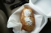 Our first fried twinkie!  Hopefully not the last!