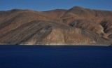 Pangong on the high point of the road to Spangmik