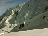 Rodeada de una quietud q­ue a veces es interrumpi­da por estas grandes ava­lanchas.­ Foto: Natalia Martínez