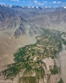 The most spectacular flight over Ladakh, this taken about 10 minutes before landing
