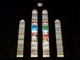 Stained Glass in Christ Church Cathedral, Stanley