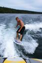 Will Wake Surfing - No hands!