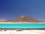 Lag. Verde... con el cerro homonimo al fondo
