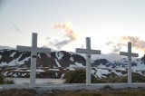 Crosses at King Edward Point­­­­