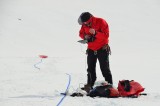 Gino the radar man on the Szielsko glacier