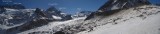 Morrena lateral. Al fondo, el Volcan Palomo.jpg