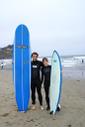 Chris and Blair on Pacifica Beach