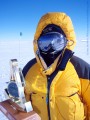 Barbara Hillary at the South Pole