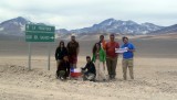 Todos, la foto grupal antes de subirnos a las camionetas para volver a Copiapo