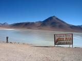 Laguna Blanca y Cerro Laguna Verde