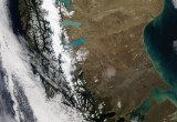 Campo de Hielo Sur hoy (18 de Octubre) a­ las 11:30 AM ­
