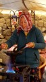 My breakfast being made - omelettes and chipatis in Spangmik, Pangong