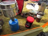 Preparando cafe