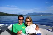 On Whitefish Lake, Glacier NP in the background