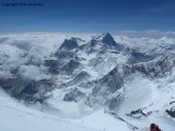 Makalu­­­­­ as seen from the summit