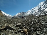 31 Hacia el Campamento Base, Arista del Dhaulagi&shy;ri.&shy;