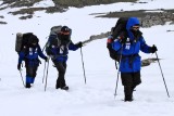 Llegando al primer campamento
