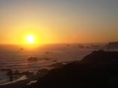 Last night on the OR coast