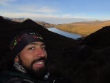 Al fondo la laguna del Otun