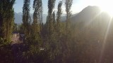 Late afternoon view from Warila Guesthouse