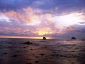 sunset view from bluff