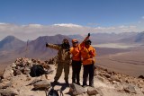 Todos en la cumbre del Cerro Toco