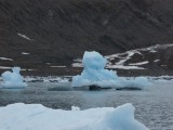 Natural ice sculpture