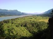 View of Columbia River Gorge