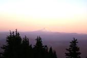 Sunset at Timberline Lodge