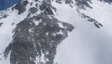 Los tres sherpas del primer equipo de rescate. Foto tomada por Ferrán desde el helicóptero.