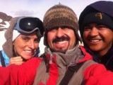 La llegada a Antártica