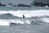 wating on a wave