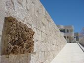 Traverstine Walls at the Getty