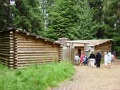 Fort Clatsop - where L&C wintered after reaching the Ocean