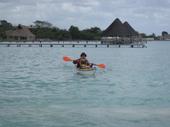 Llegando a Bacalar