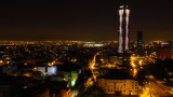 Bogota con una hermosa vista nocturna