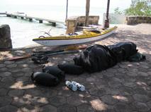 Será un reto meter todo en el kayak