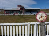 Grandstand at the Stanley Racetrack