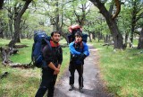 Porteando, camino a piedra del fraile