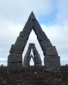 Heimskautsgerdid, a contemporary Arctic Stone Henge