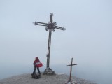 Nicole en la cumbre