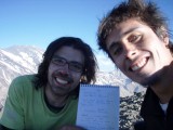 Cumbre por la sur del Arenas